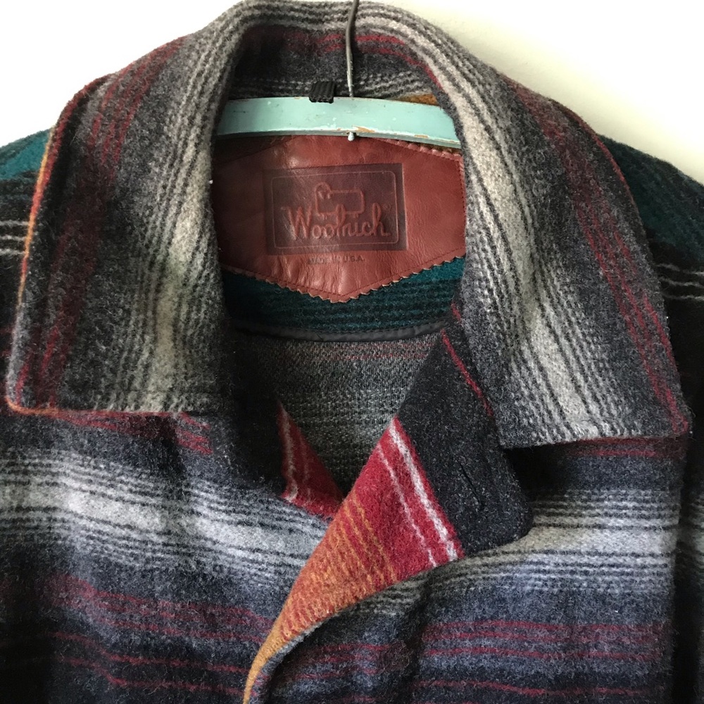 Woolrich Blanket Coat Vintage - Picture 4 of 11